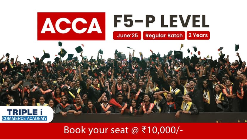 ACCA F5 - P Level Kochi Jun 25