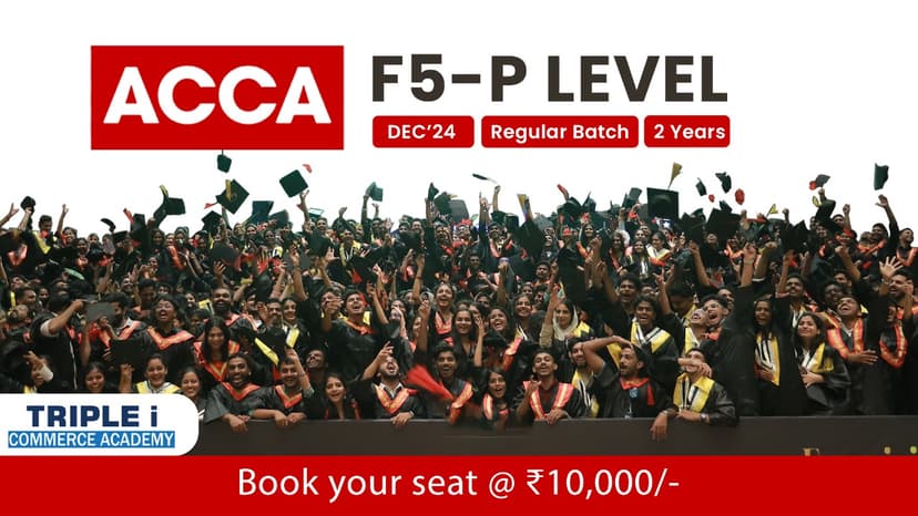 ACCA F5 - P Level Kochi Dec 24