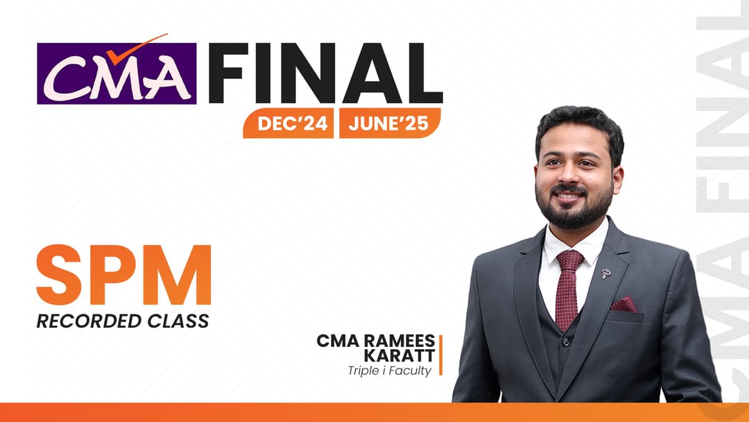 CMA Final - SPM - Paper 20A