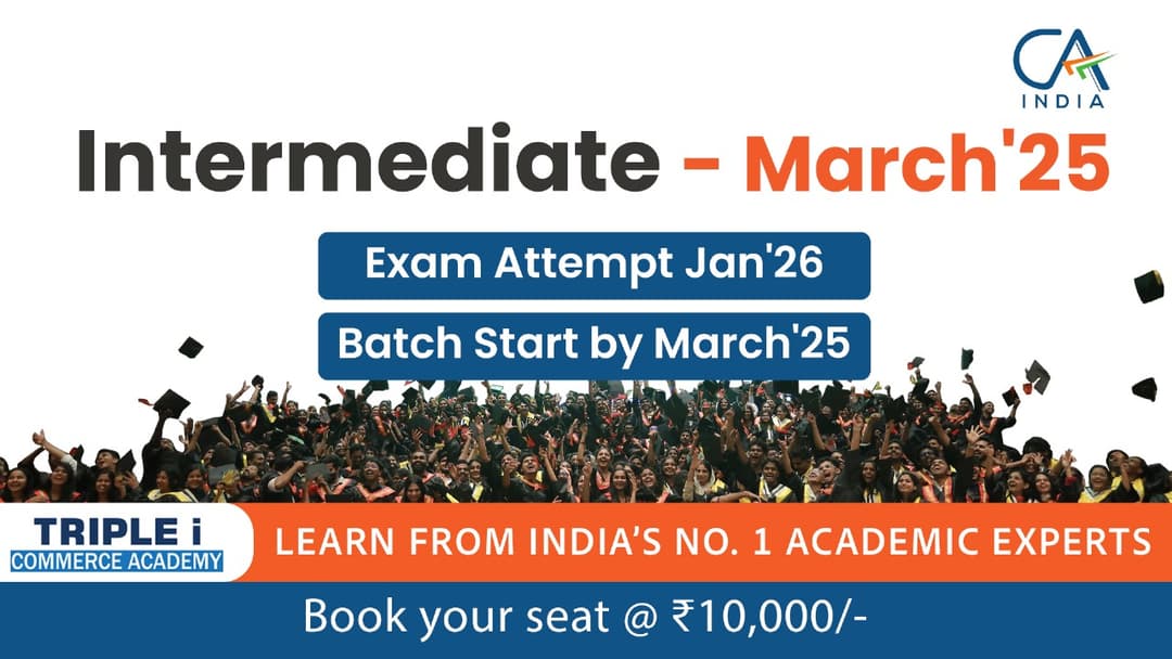 CA Intermediate Calicut Mar 25 B1